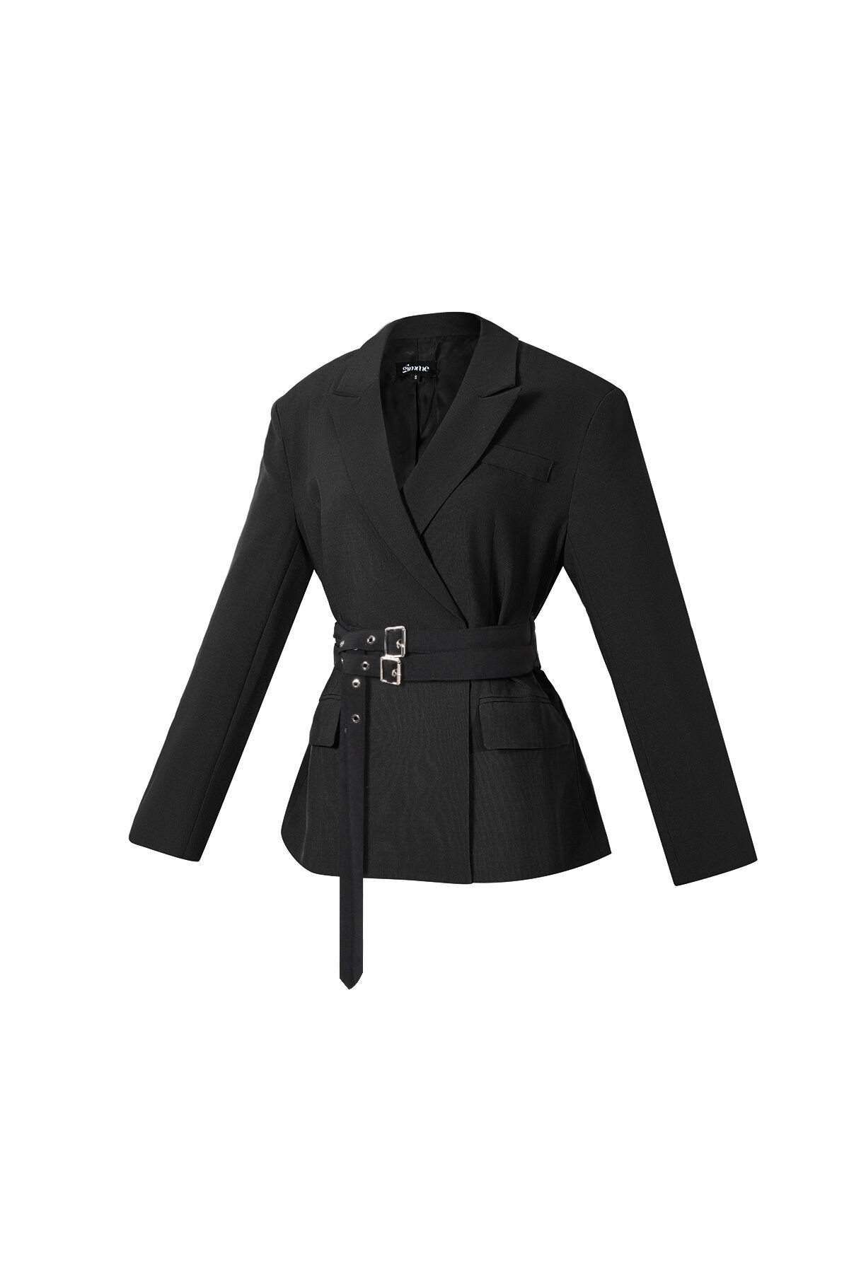 Woven Polyester Fiber Women's Suit Set Elegant Solid Color Fall/Winter h5 Picture2