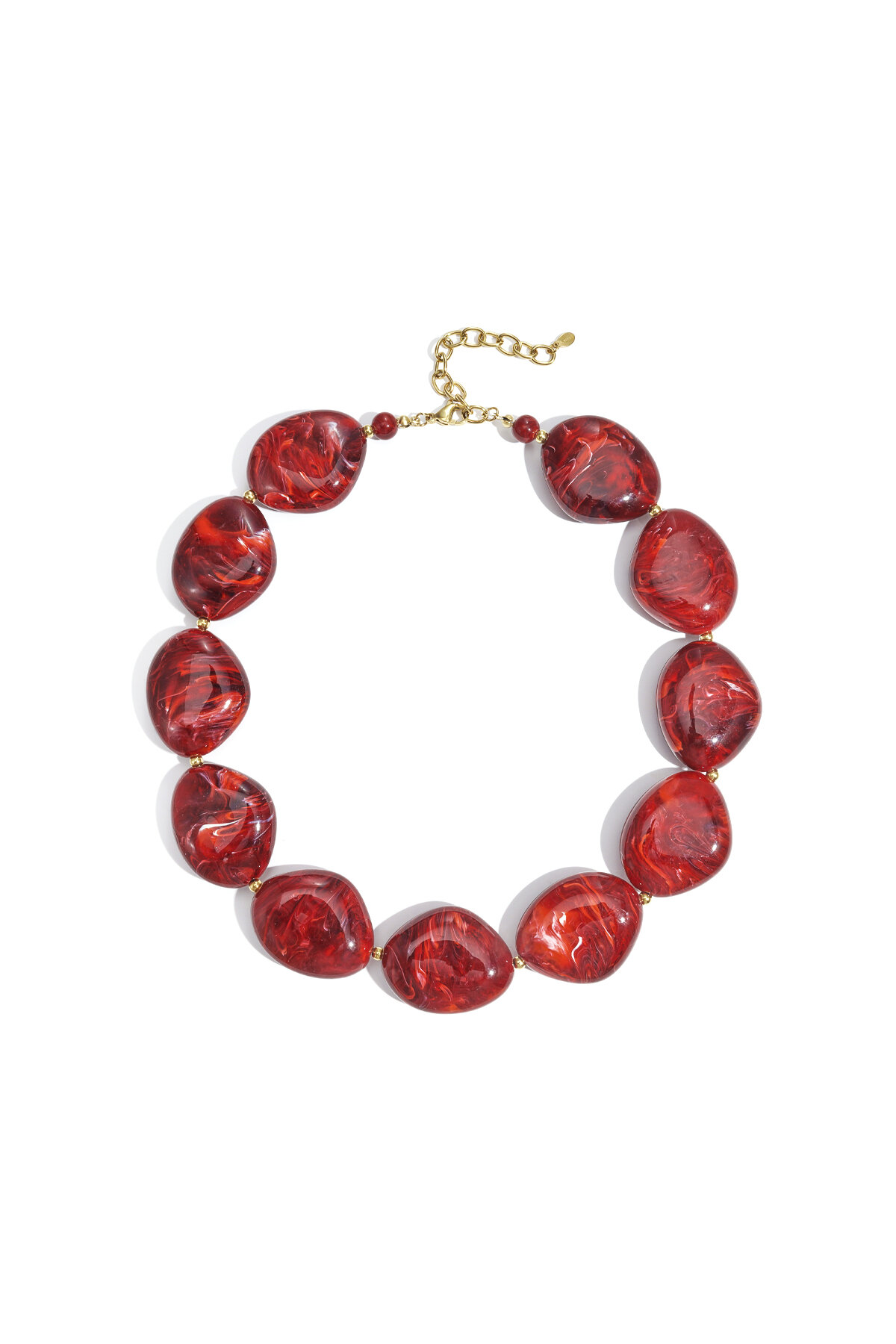 Acrylic Beaded Necklaces Beads Casual Daily Simple Series Women's jewelry h5 Picture4