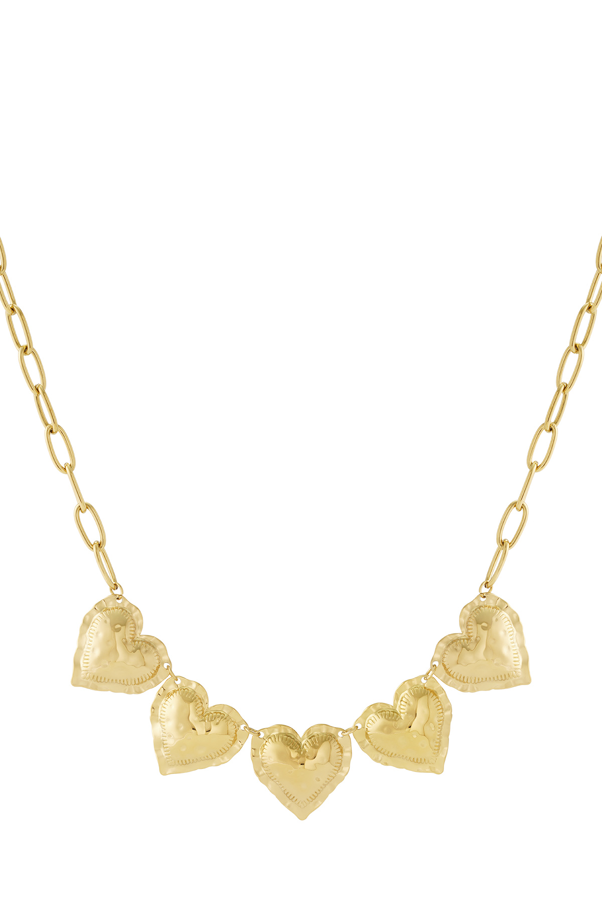 5 Hearts Necklace 2