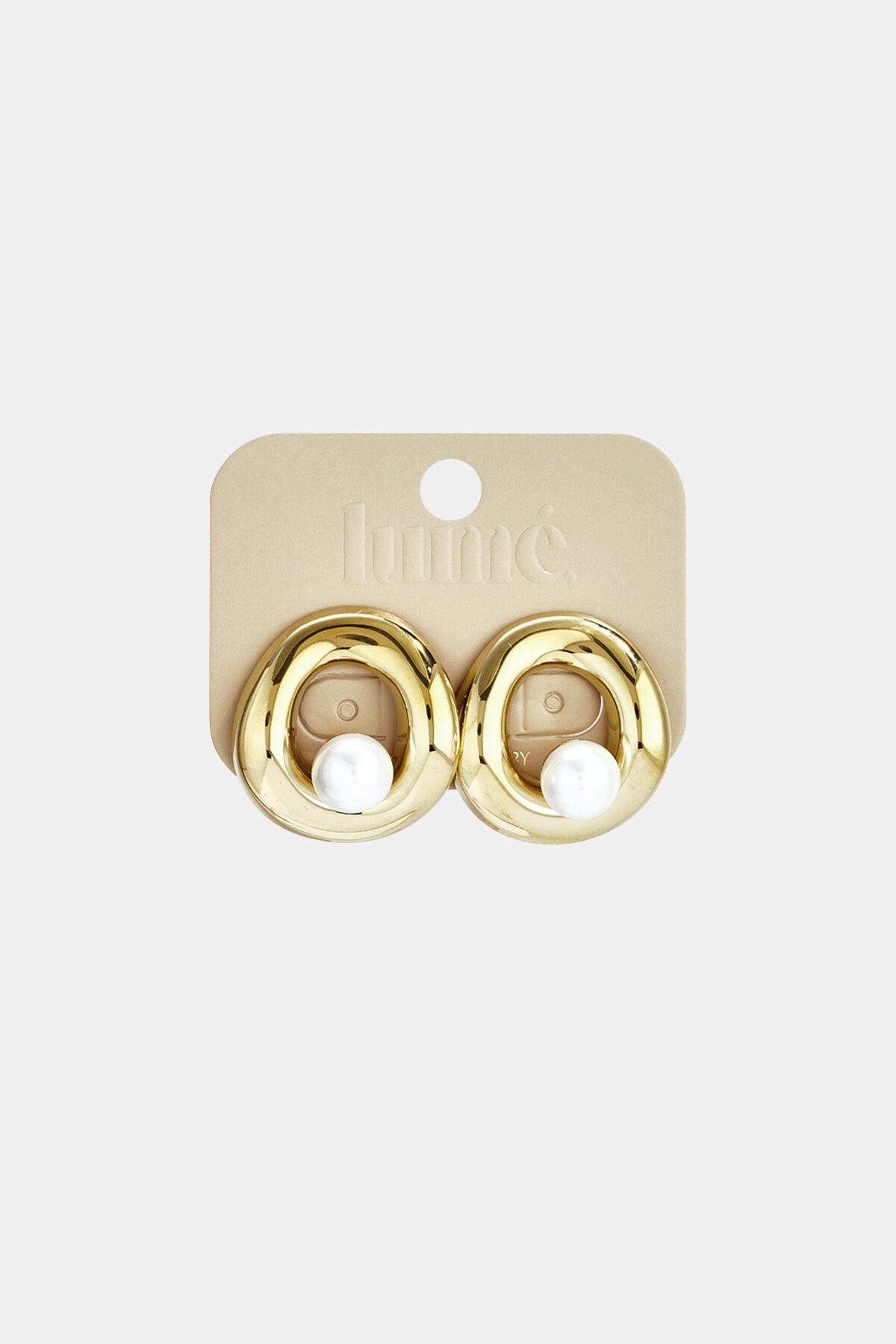Boucles d'oreilles puces en acier inoxydable, style rond, collection décontractée et simple pour femmes Image6