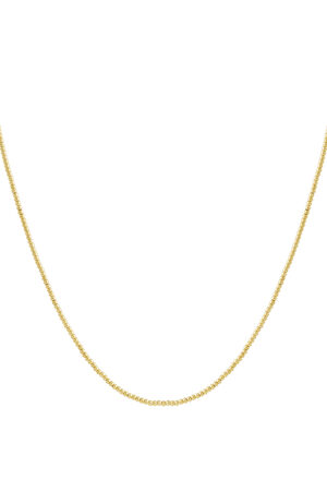 Solid bead necklace-2.5mm h5