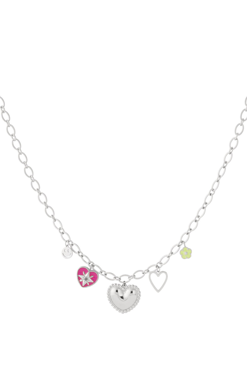 Stainless Steel Pendant necklaces Heart Casual Daily Picture3