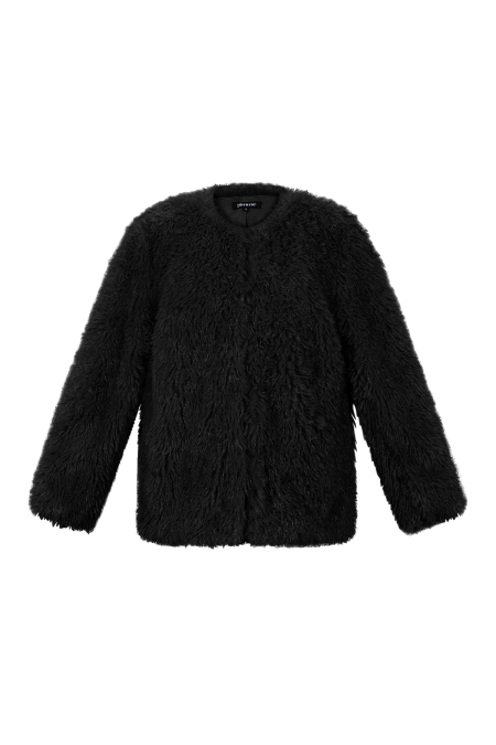 Gewebte Polyesterfasern Damenjacke Elegante Einfarbige Farbe Herbst/Winter 2