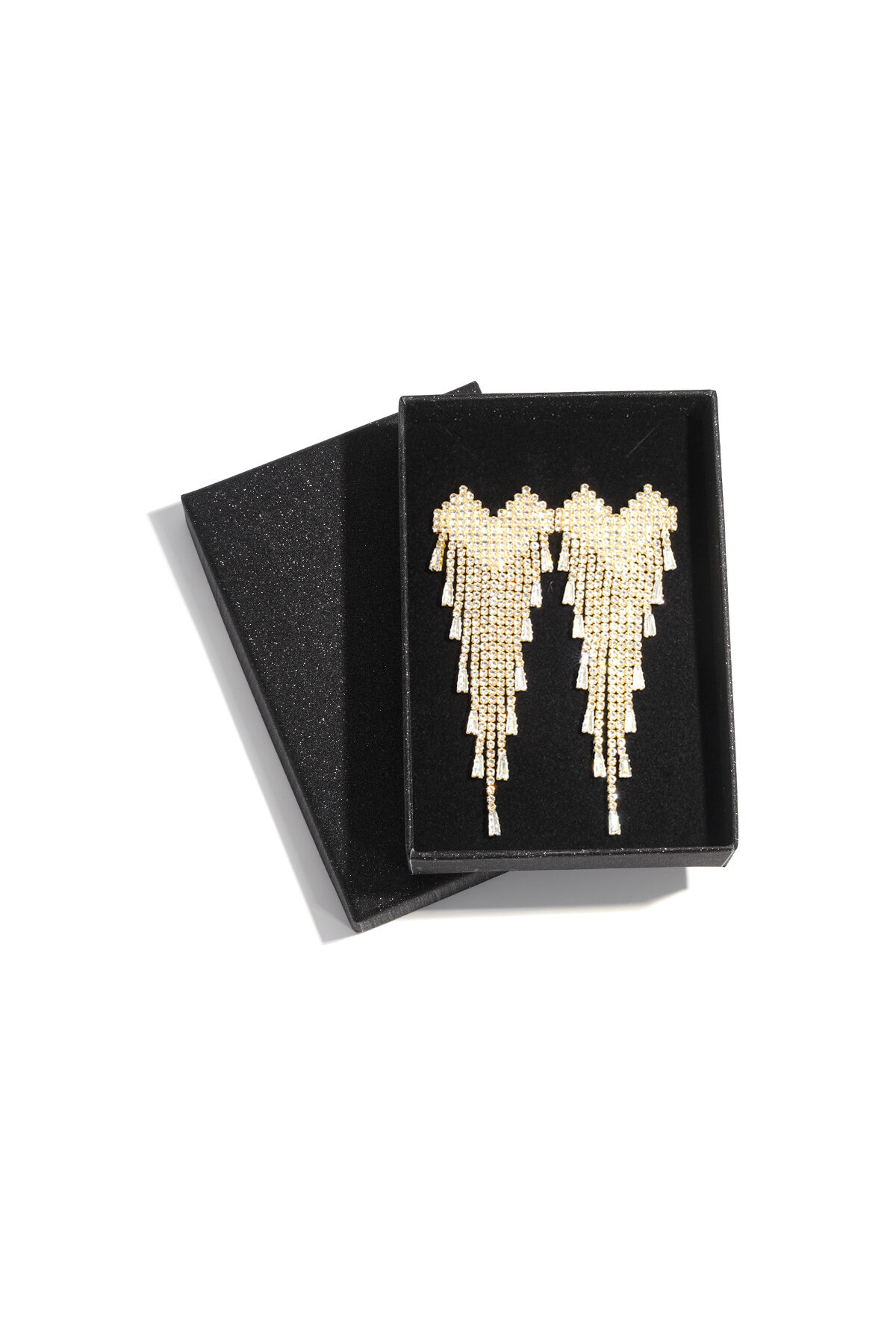 Copper Dangle Earrings Geometric Elegant Christmas Luxurious Series Women's jewelry h5Picture2