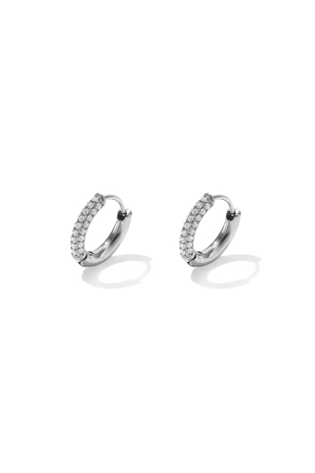Stainless Steel Hoop Earrings Circle Simple Daily Simple Series Women's jewelry