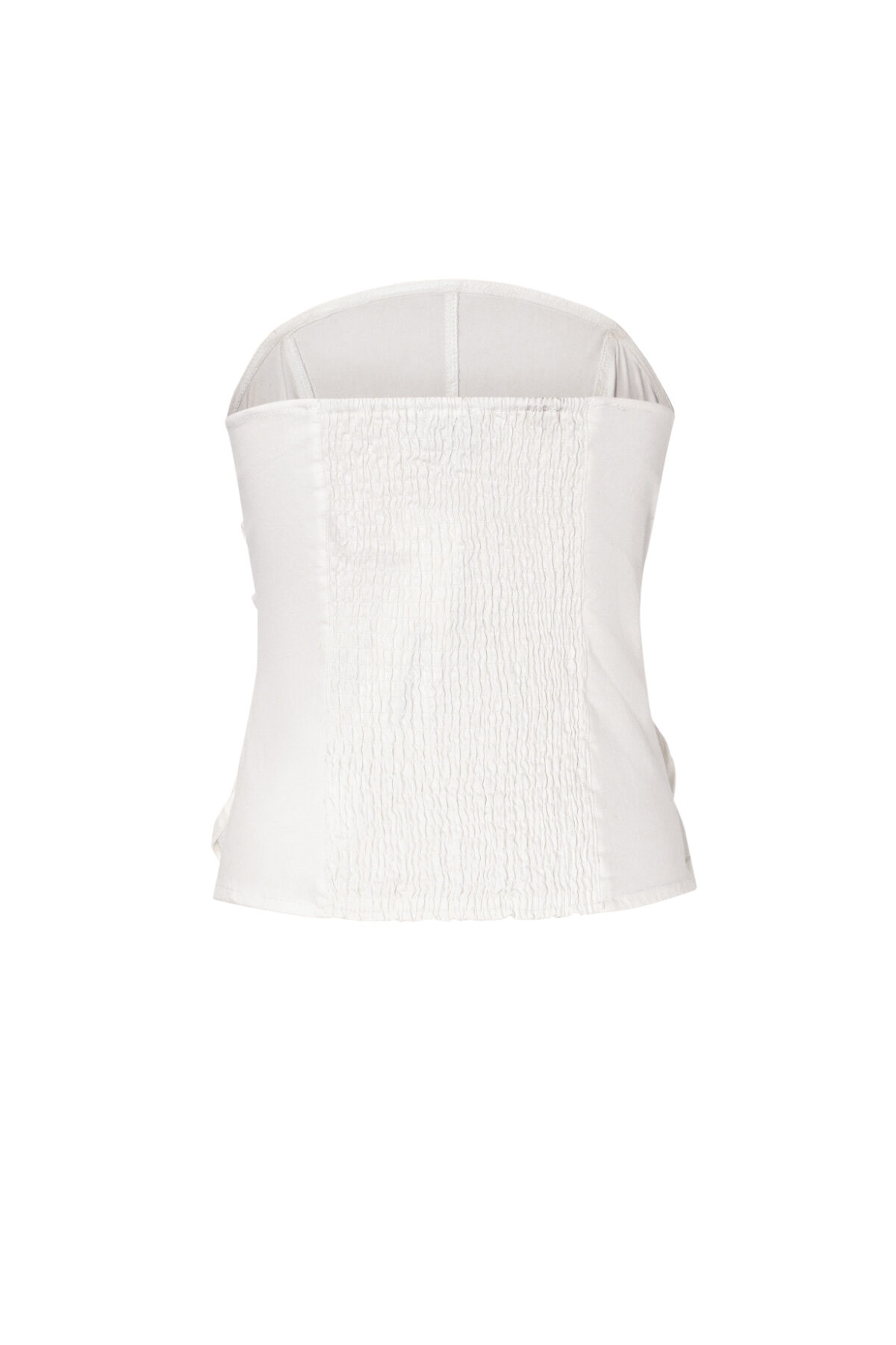 Woven Cotton Women's Denim Top Elegant Solid Color Spring/Summer Picture3