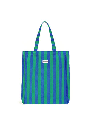 Einkaufstaschen, Gestreift, Schlicht, Aus Polyester, Alltagsaccessoires (Pack With Plastic Bag) h5 Bild3