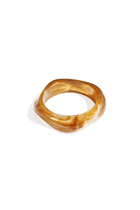 Braccialetti in acrilico tinta unita casual quotidiani semplici serie gioielli da donna