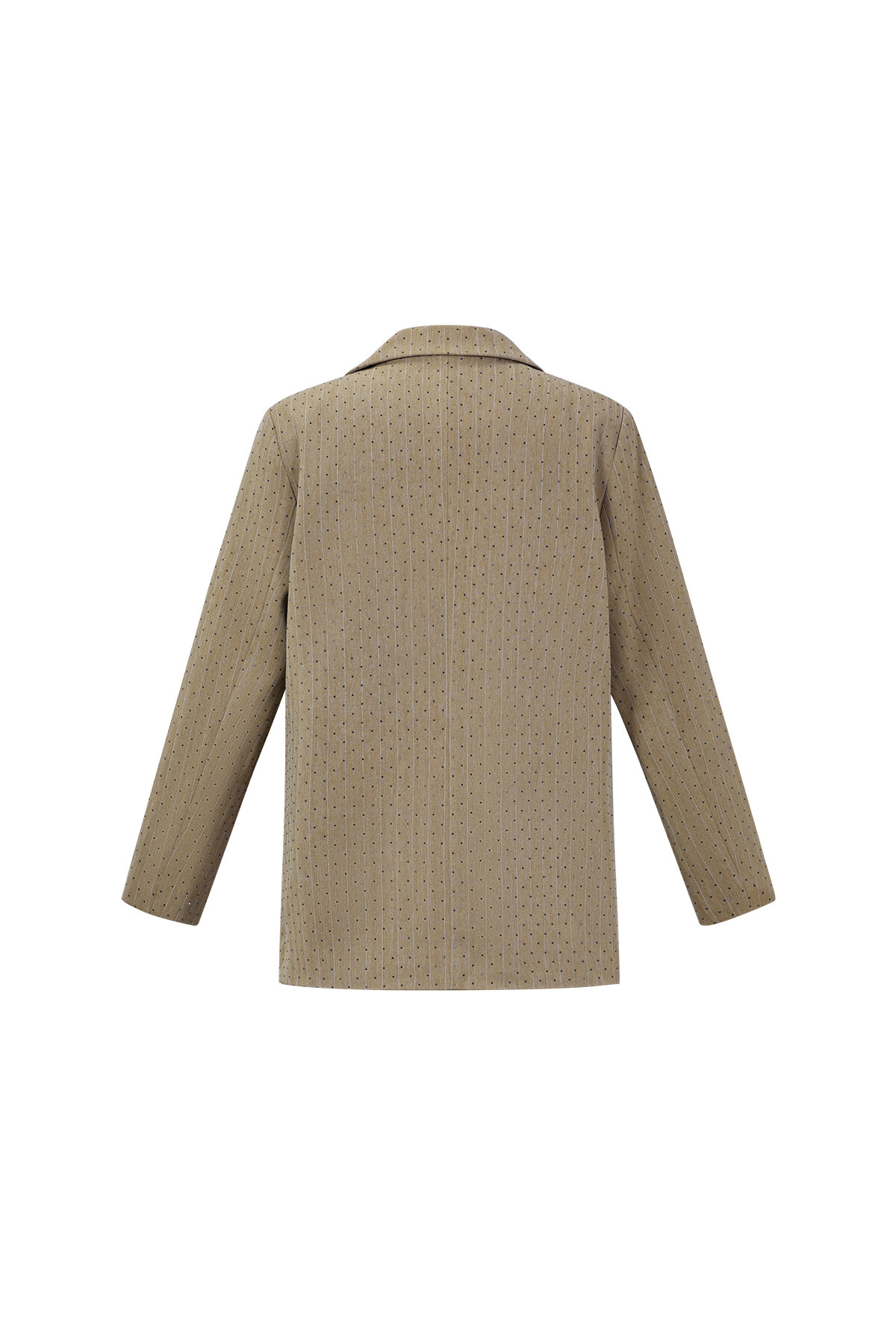 Tessuto Fibra di Poliestere Abito da Donna Elegante Puntini Strass Autunno/Inverno h5 Immagine3