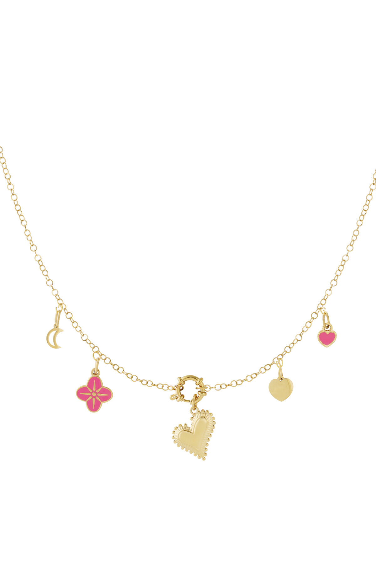 Chunky heart DIY necklace Picture3