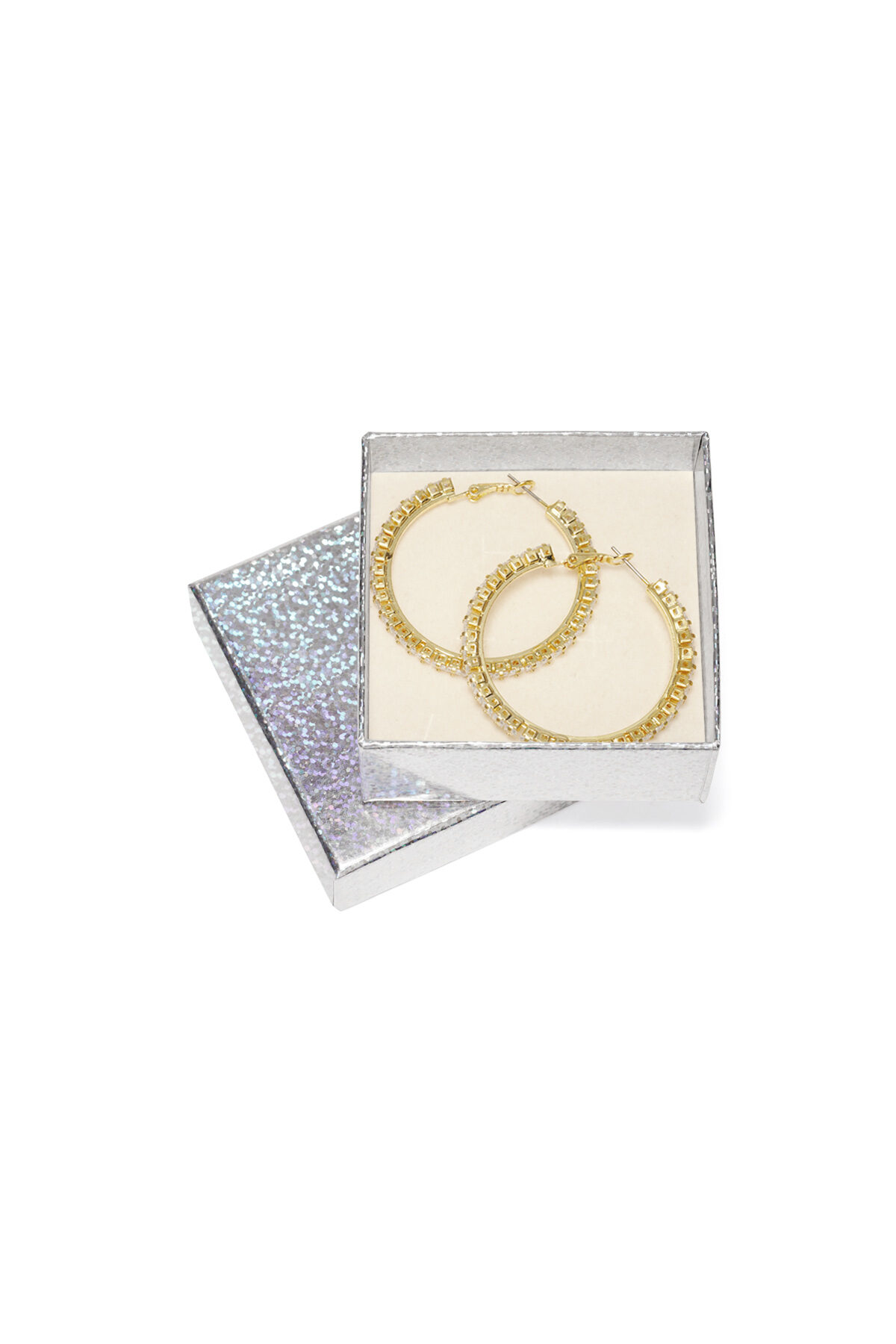 Copper Hoop Earrings Geometric Elegant Christmas Luxurious Series Women's jewelry Picture2