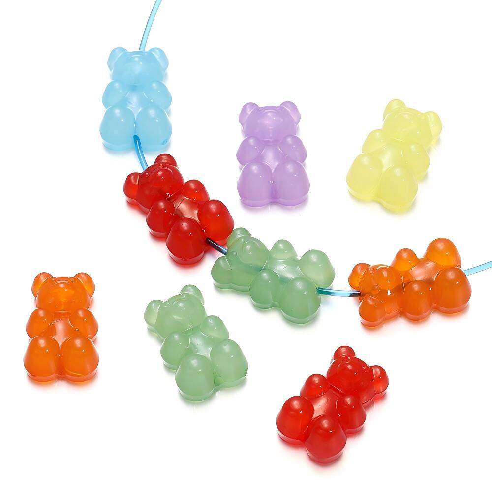 Fairy Jelly Bear DIY Acrylic Jewelry Beads