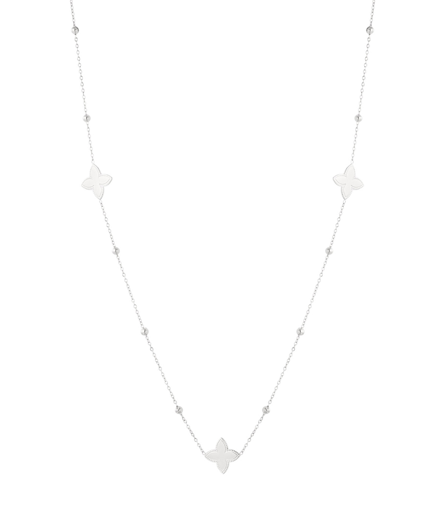 collar largo con cinco flores h5 