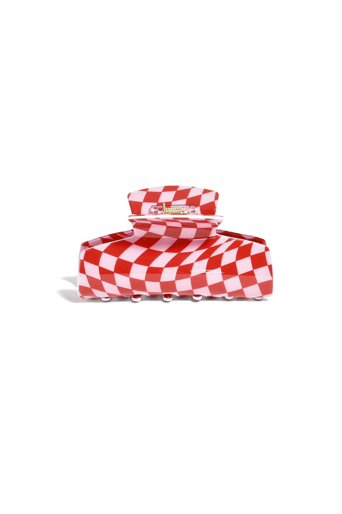 Hair Clips Plaid Casual Imitation Acetate sheet Valentine's Day Accessories Picture2