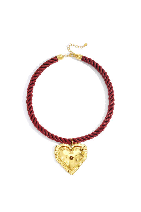 Polyester Pendant necklaces Heart Retro Daily Classic Series Women's jewelry 2