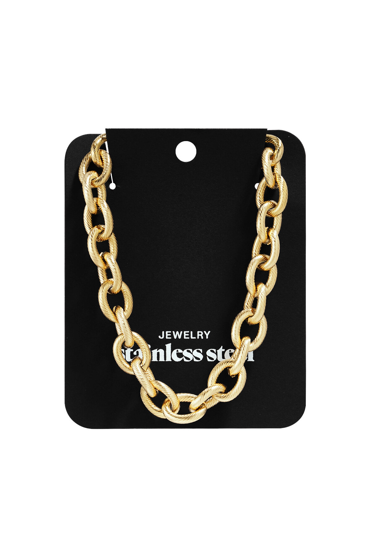 Stainless Steel Chain Necklaces Chain Simple Daily Simple Series Women's jewelry h5 Picture4