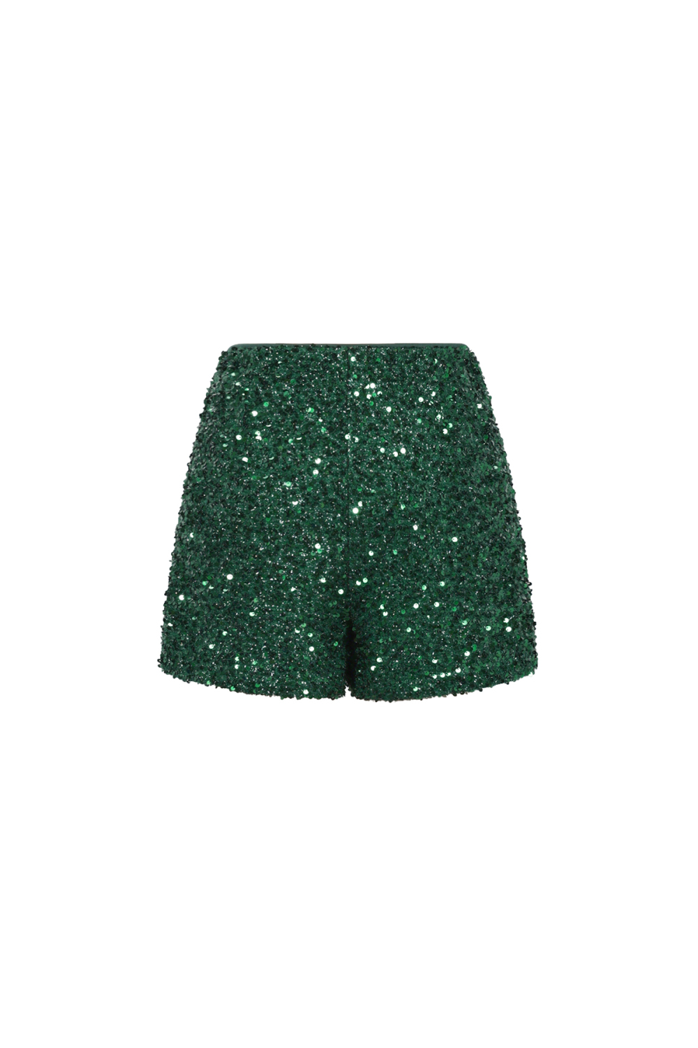 Tessuto Fibra Di Poliestere Gonna Mini Donna Elegante Paillettes Set Da 2 Pezzi Immagine3