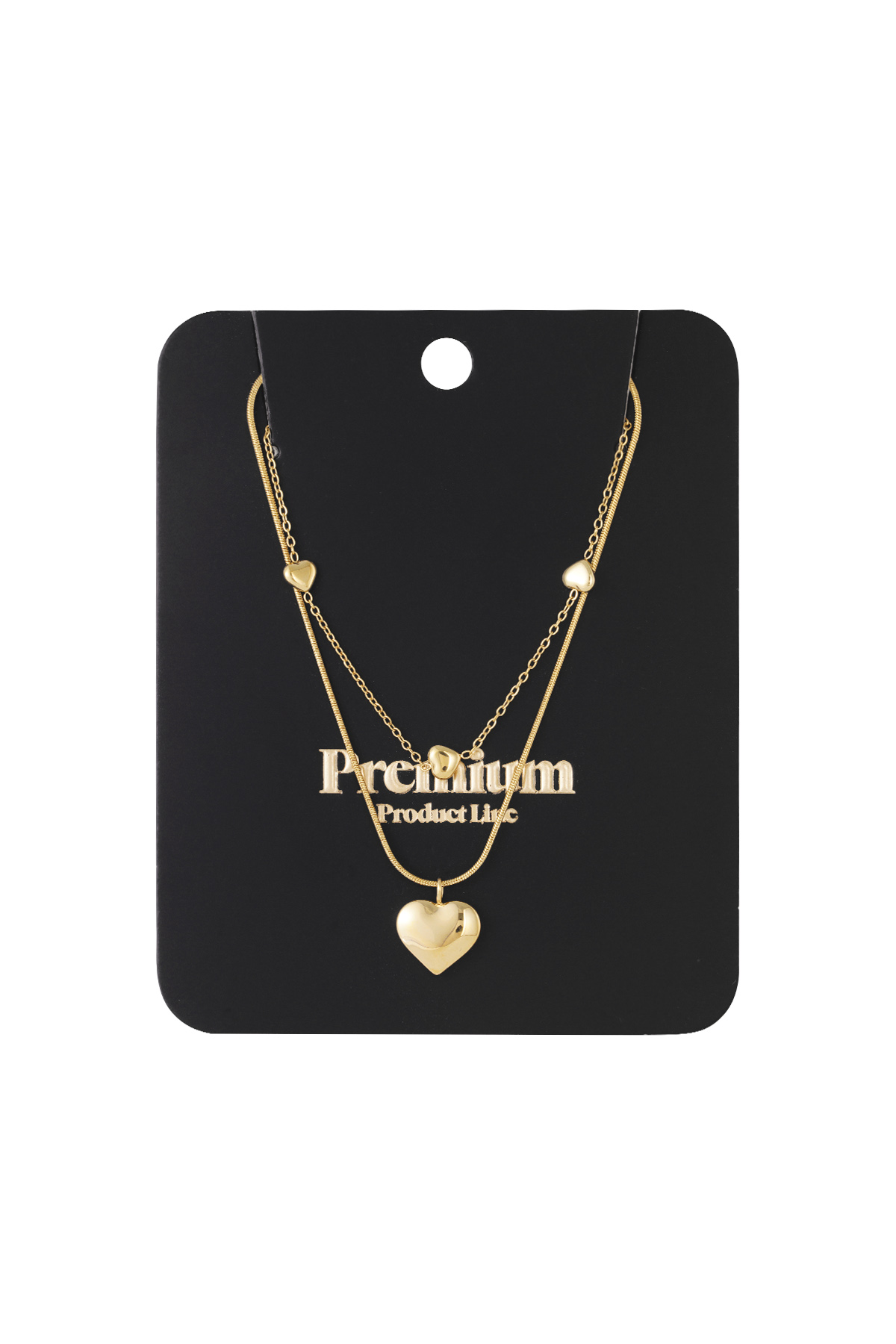 Layered Necklaces Heart Casual Daily Simple Series Women's jewelry h5 Picture4