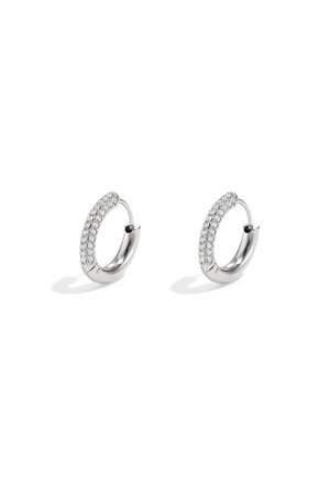Stainless Steel Hoop Earrings Circle Simple Daily Simple Series Women's jewelry h5