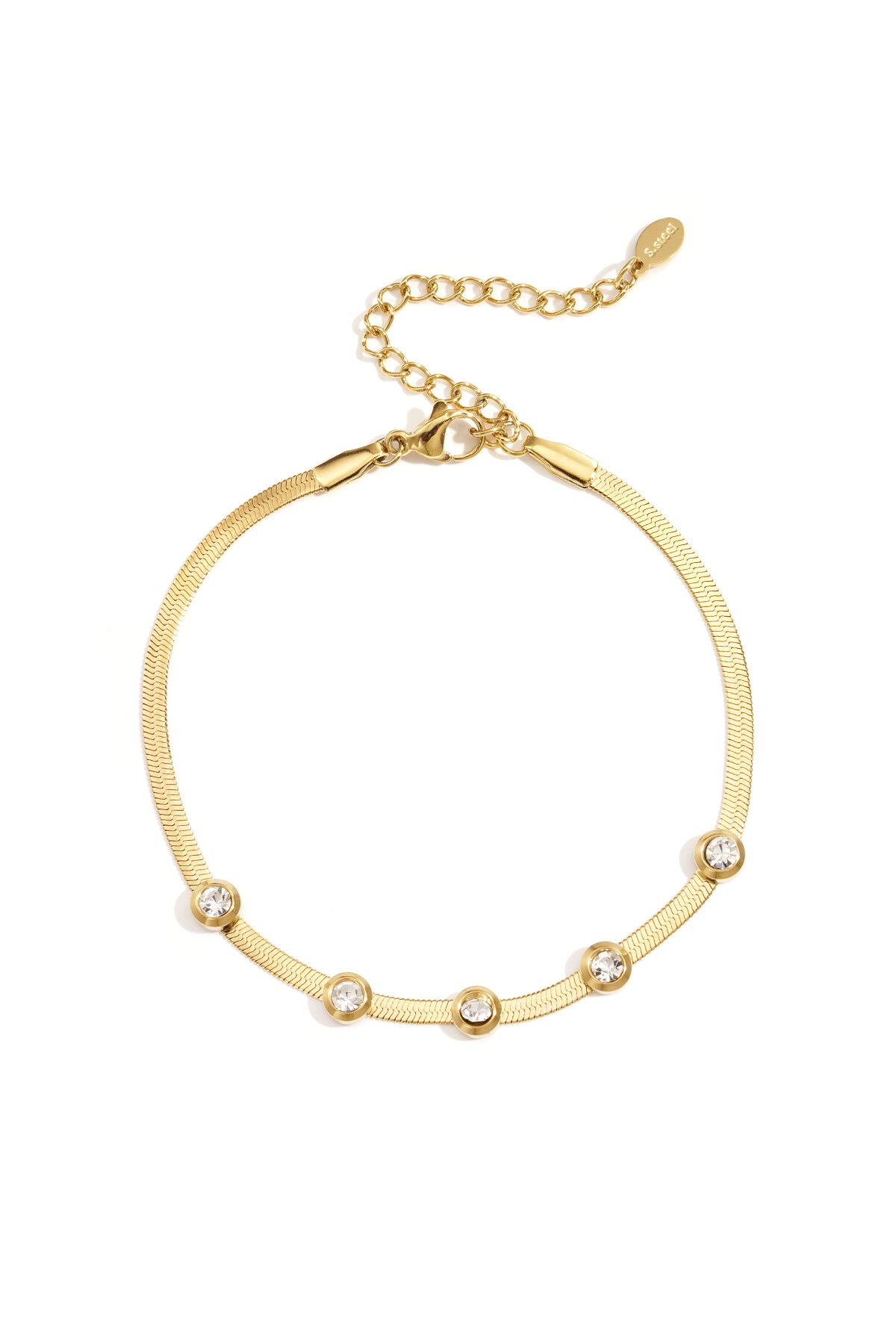 Rhinestone Chain Bracelets Chain Casual Daily Simple Series Women's jewelry 2