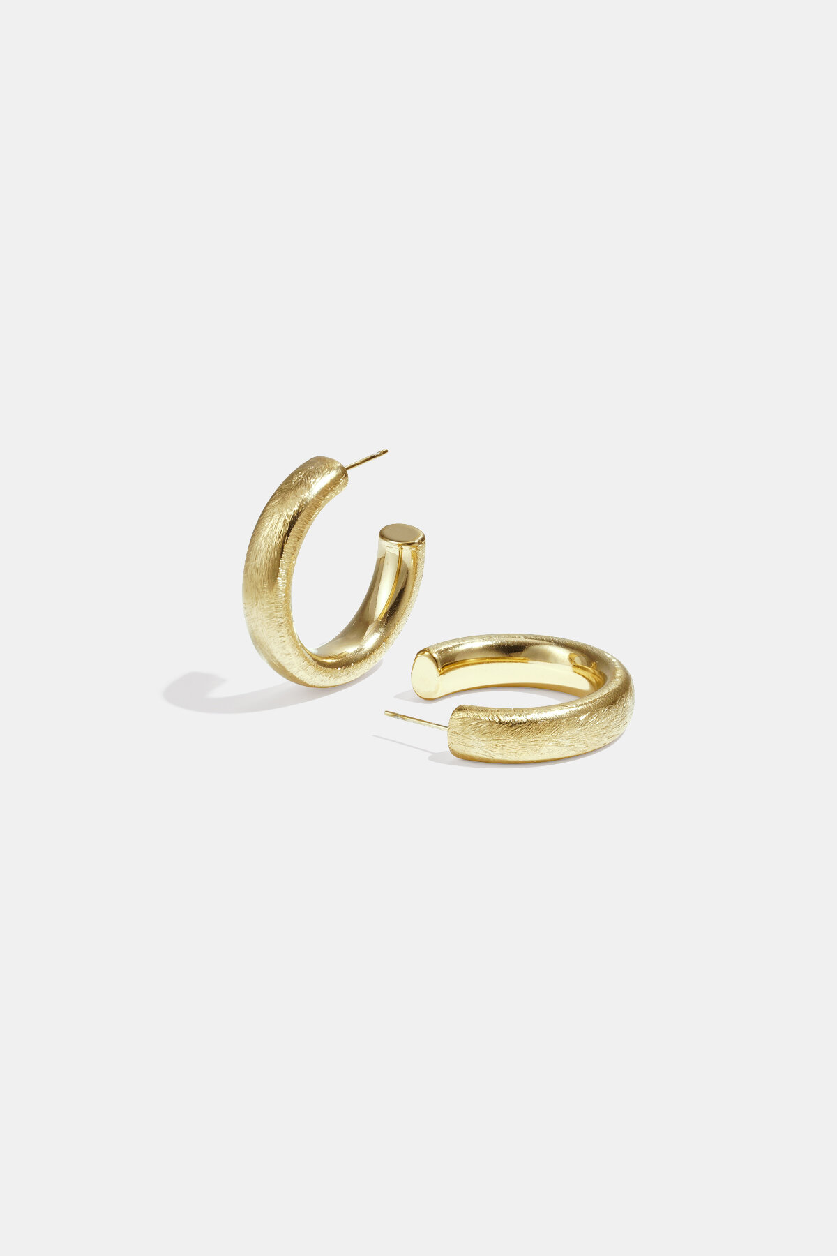 Stainless Steel Hoop Earrings circle Casual Daily Simple Series Women's jewelry 