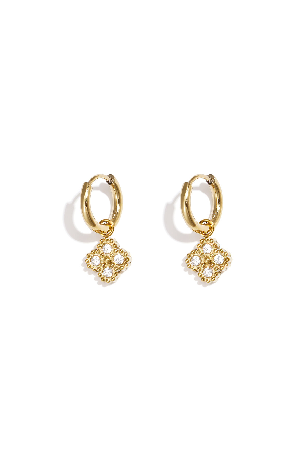 Small earring with clover 2