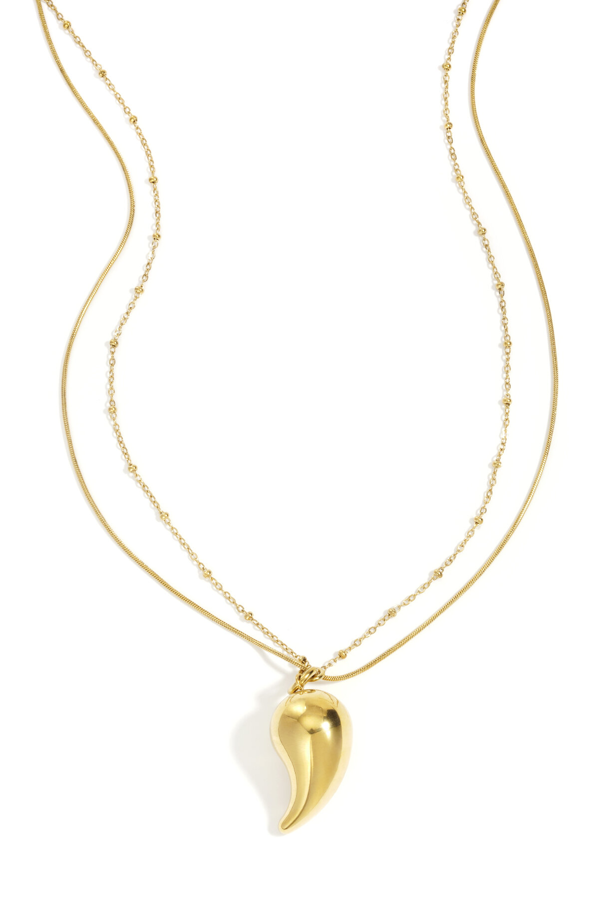 Pendant necklaces Droplet Casual Daily Simple Series Women's jewelry h5