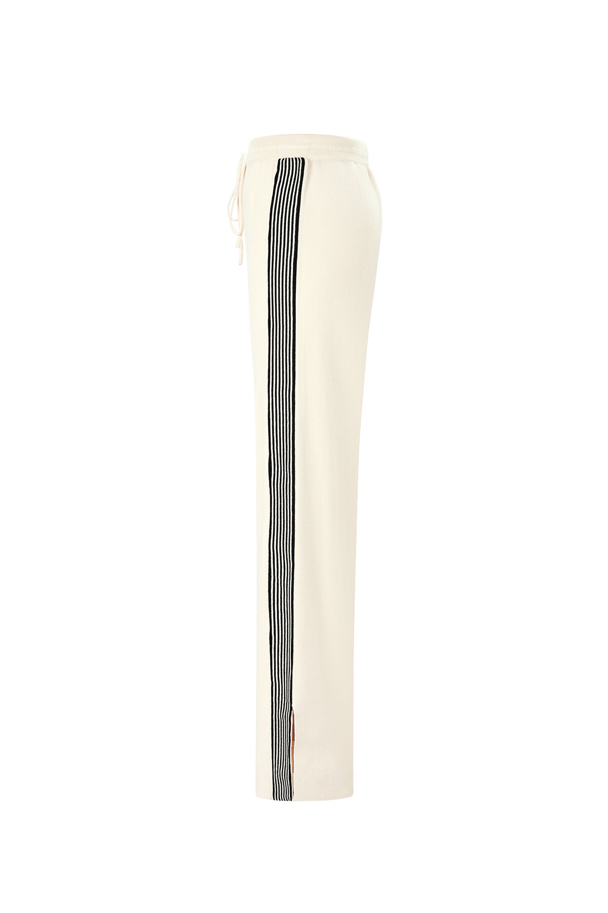 Knitted trousers with stripes Picture4