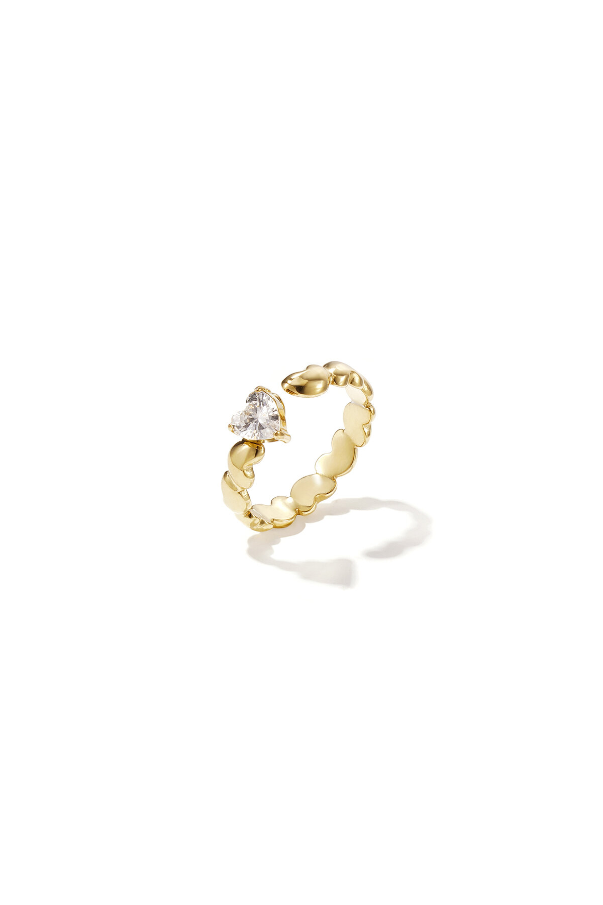 Stainless Steel Minimalist Rings Heart Simple Daily Simple Series Women's jewelry h5 
