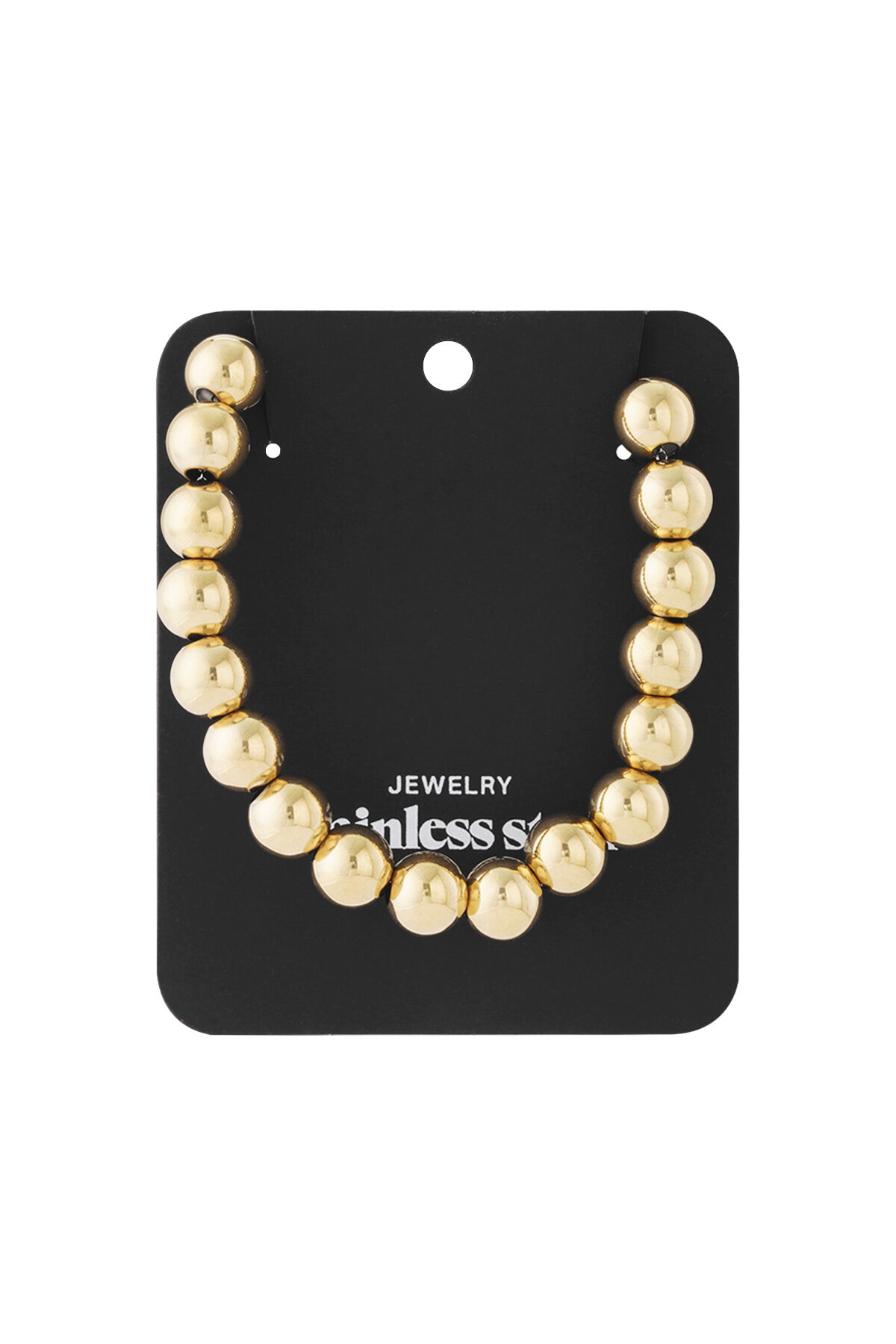 Hollow bead necklace-12mm h5 Picture4