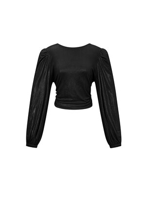 Knitted Polyester Fiber Women's Long Sleeve Top Sexy Solid Color h5