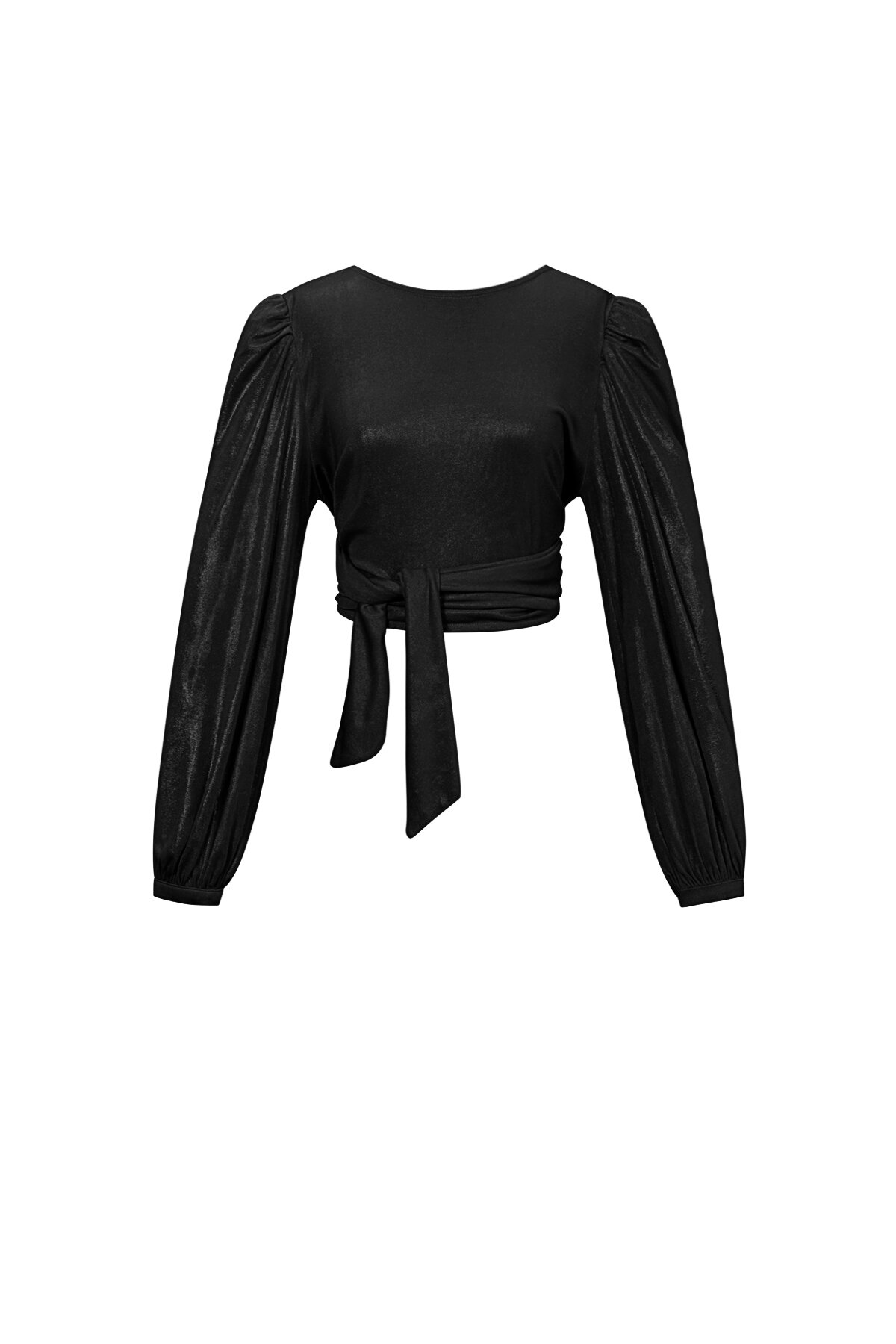 Knitted Polyester Fiber Women's Long Sleeve Top Sexy Solid Color h5 Picture2