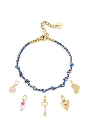 Cotton Chain Bracelets mixed color Daily Daily h5 Picture5