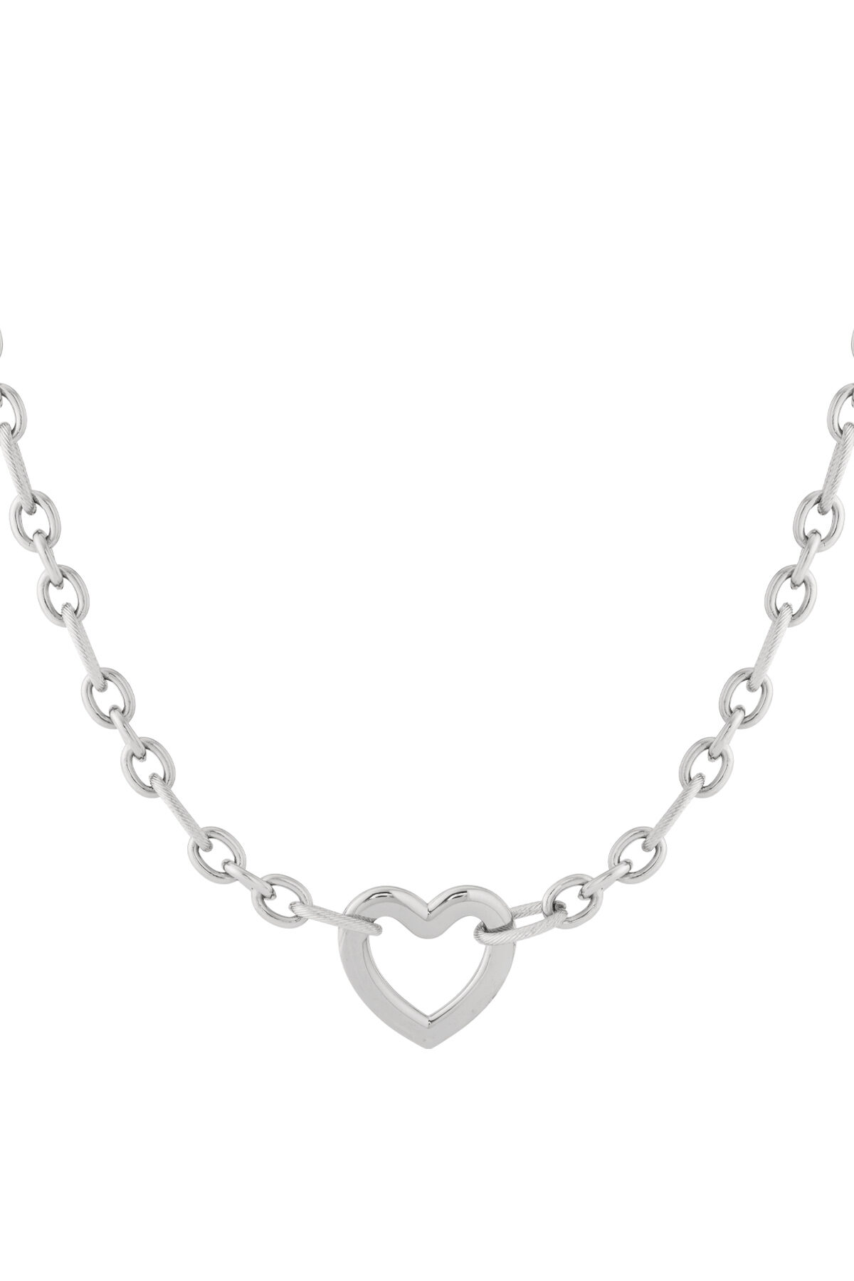 Kette aus Herzen Halskette Bild3