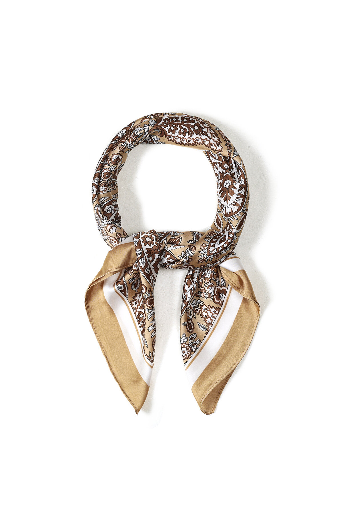 Sciarpe estive con motivo paisley, casual, in poliestere, accessori per tutti i giorni