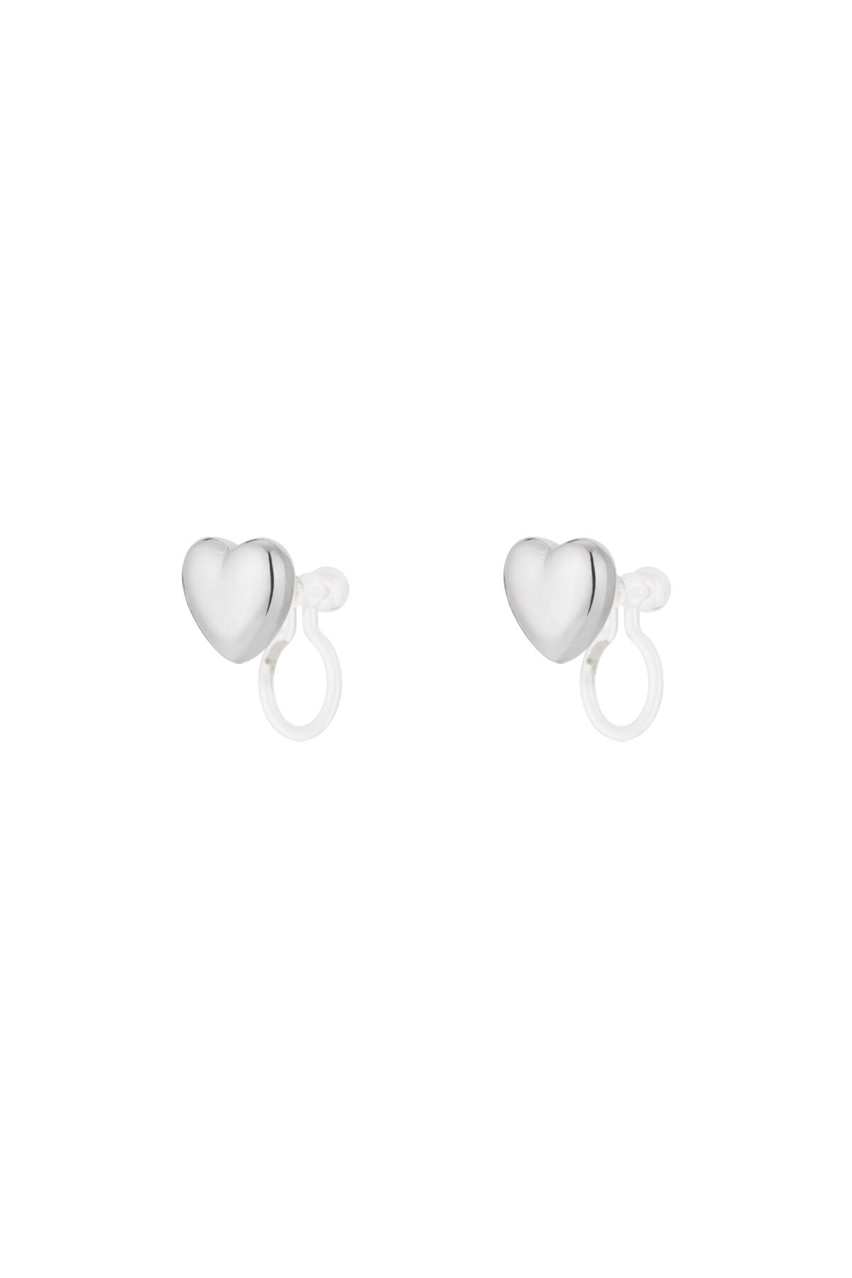 Mini Heart Clip Earrings h5Picture3