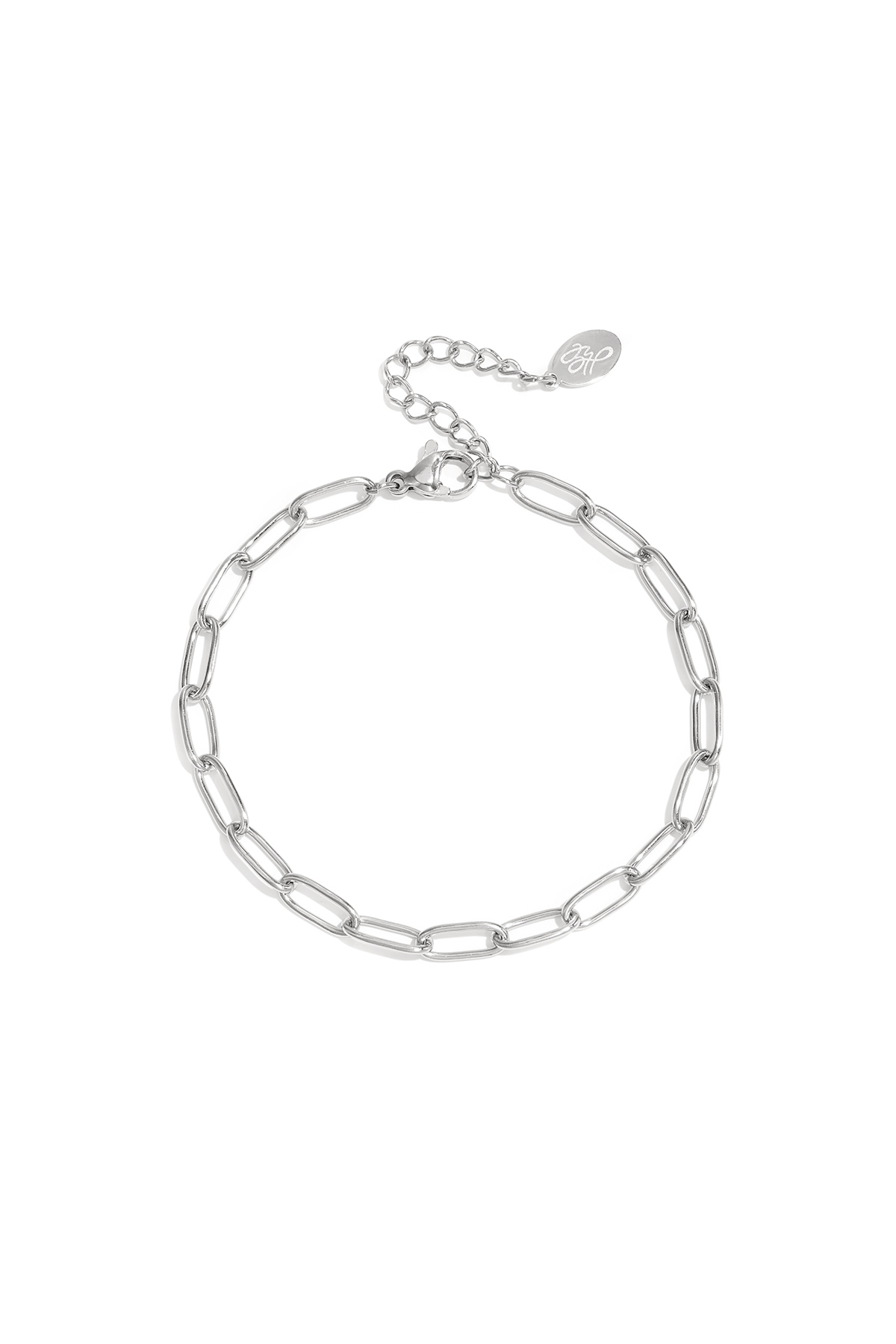 Schakelarmband Basic Stainless Steel, foto 5 van 5
