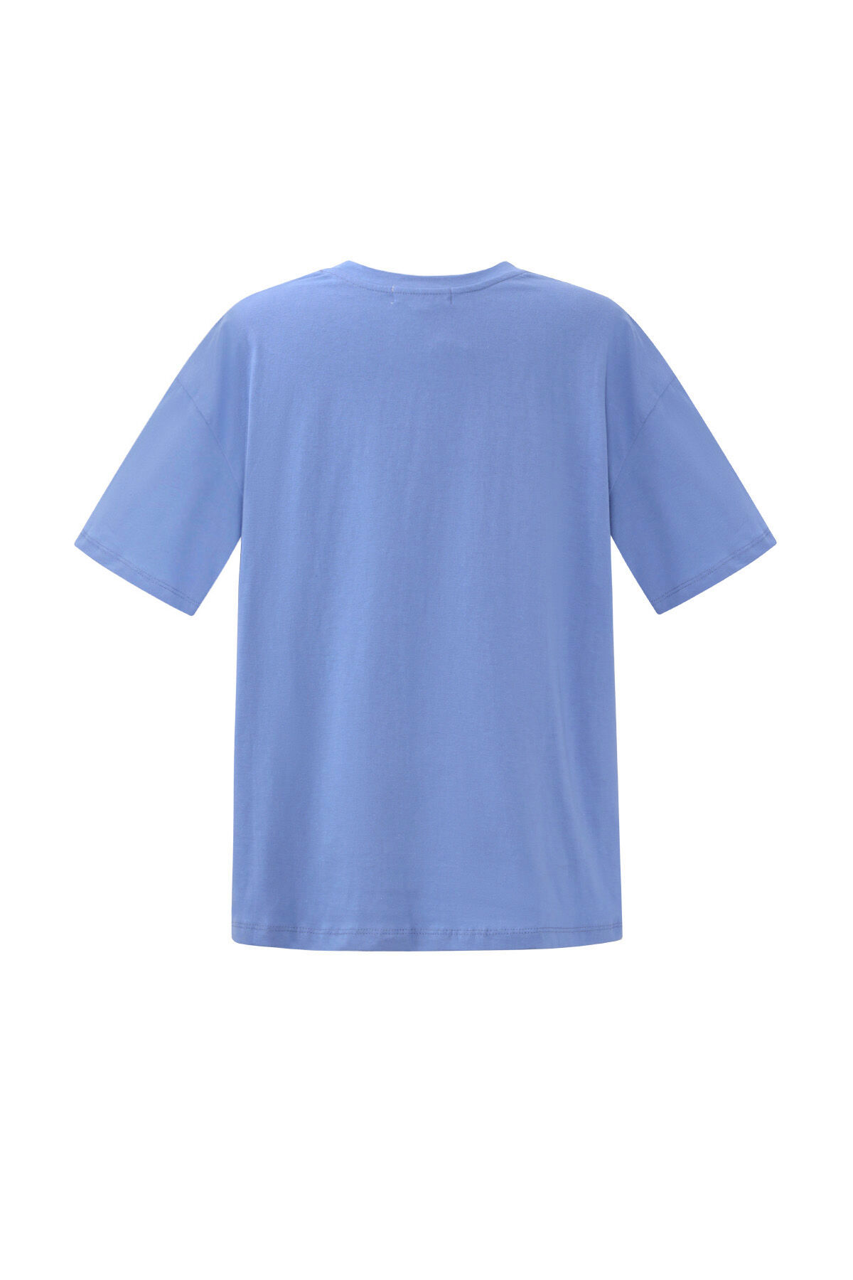 Cotton Women's T-shirt Casual Letters Picture3