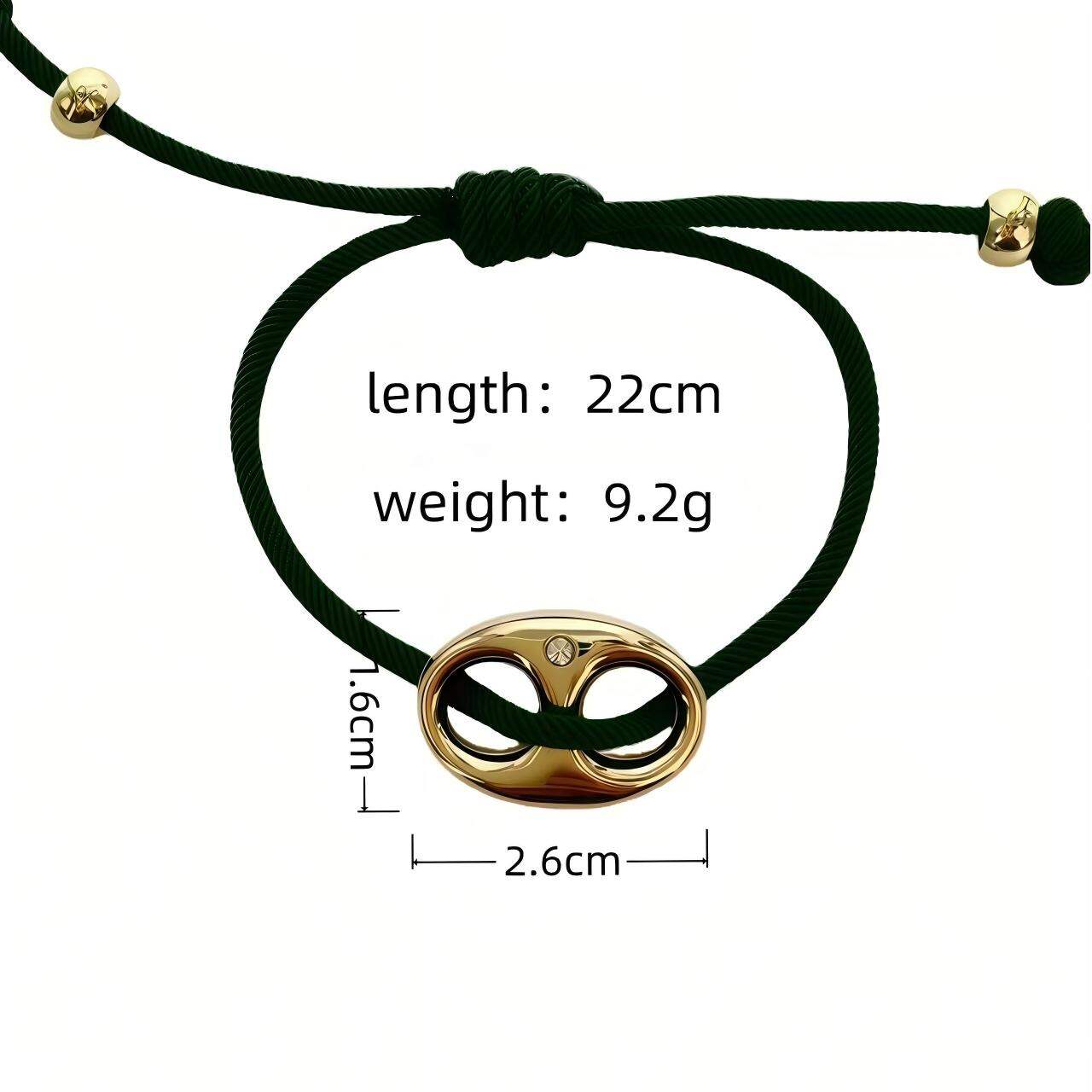 Colorful Irregular Shape Alloy Women's Braided Bracelets