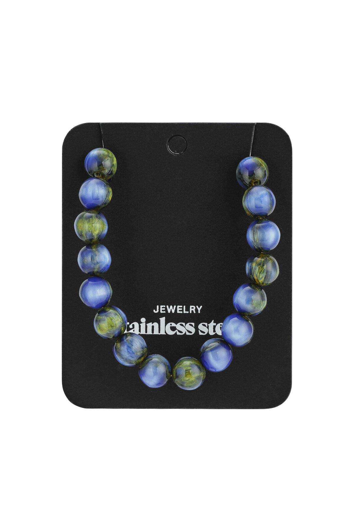 Perlenkette mit verblasstem Design - 12mm h5 Bild6