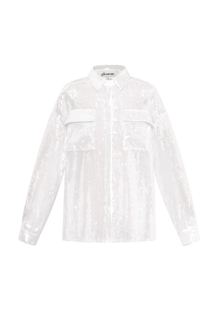 Woven Polyester Fiber Women's Blouse Elegant Solid Color Spring/Summer 2