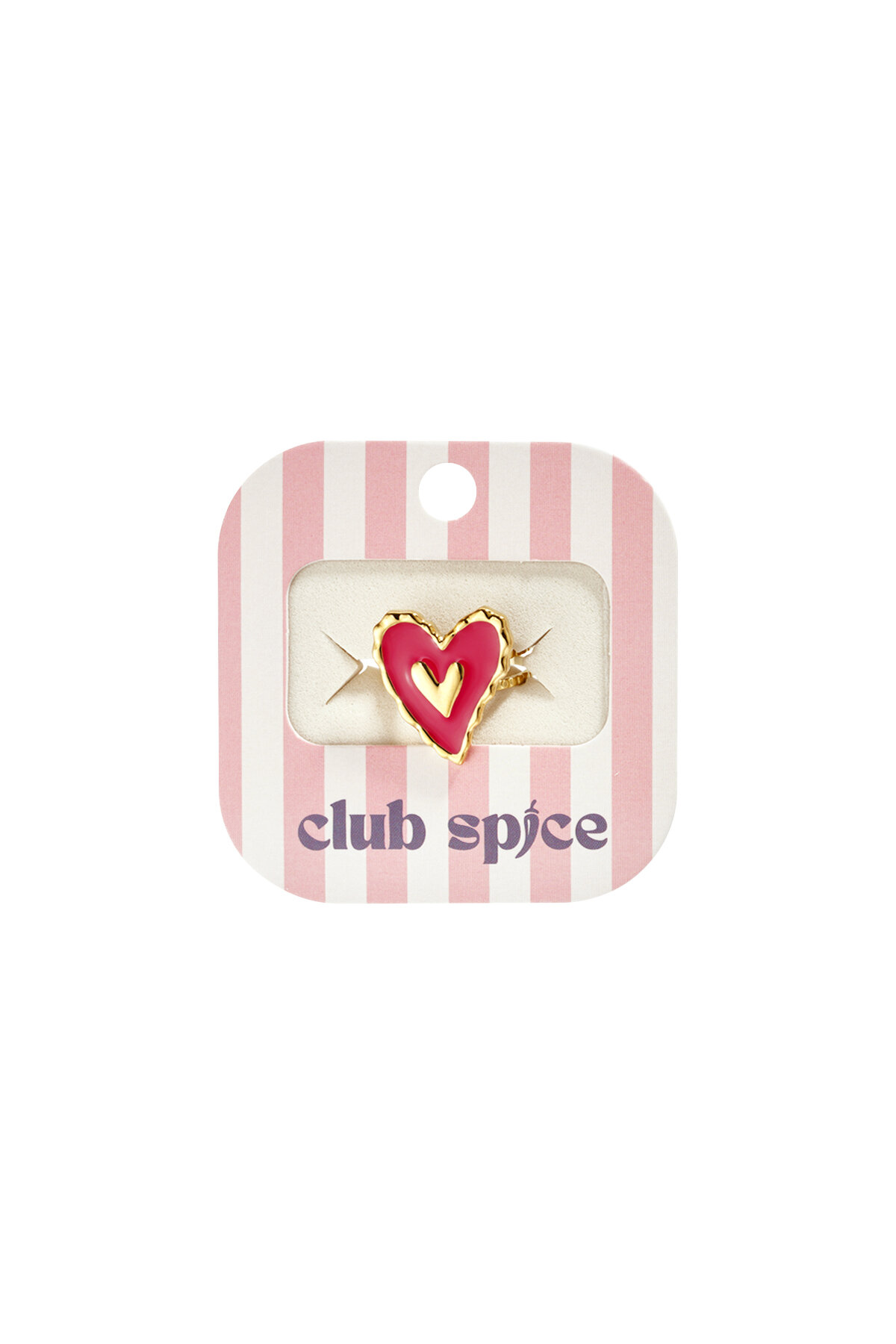 Stainless Steel Statement Rings Heart Sweet Daily Romantic Series Women's jewelry Picture4