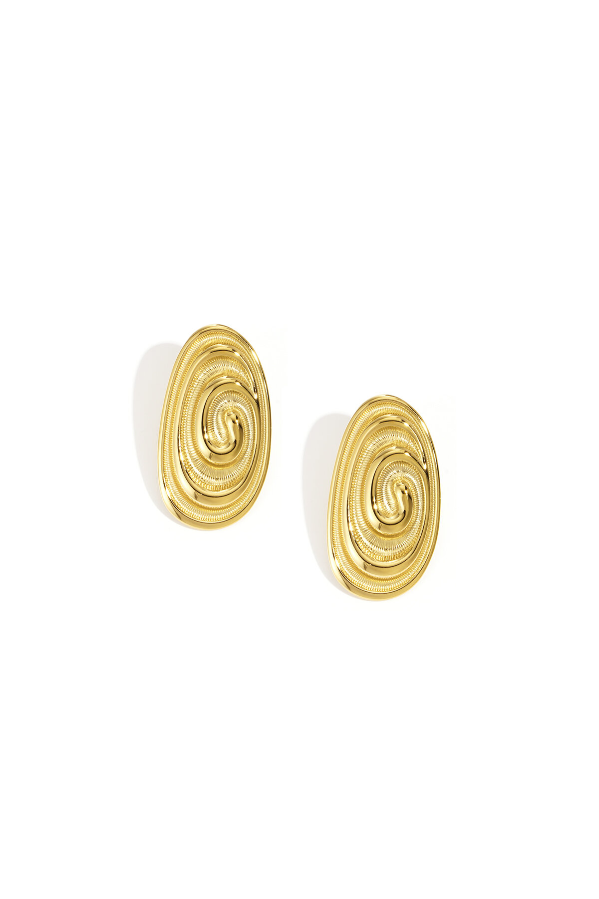Stainless Steel Stud Earrings irregular shape Casual Daily Simple Series Women's jewelry 2