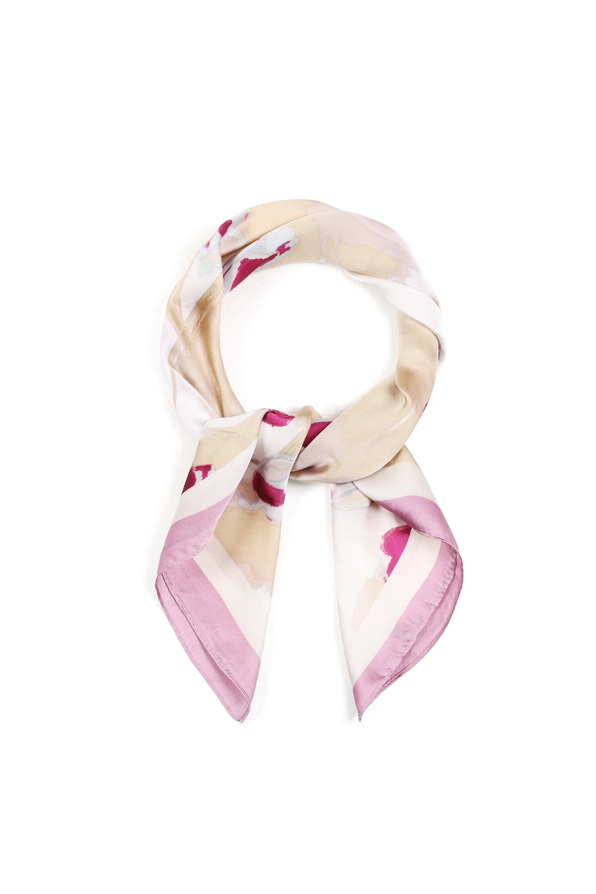 Bufandas de verano Flor Dulce Poliéster Accesorios para San Valentín h5 Imagen2
