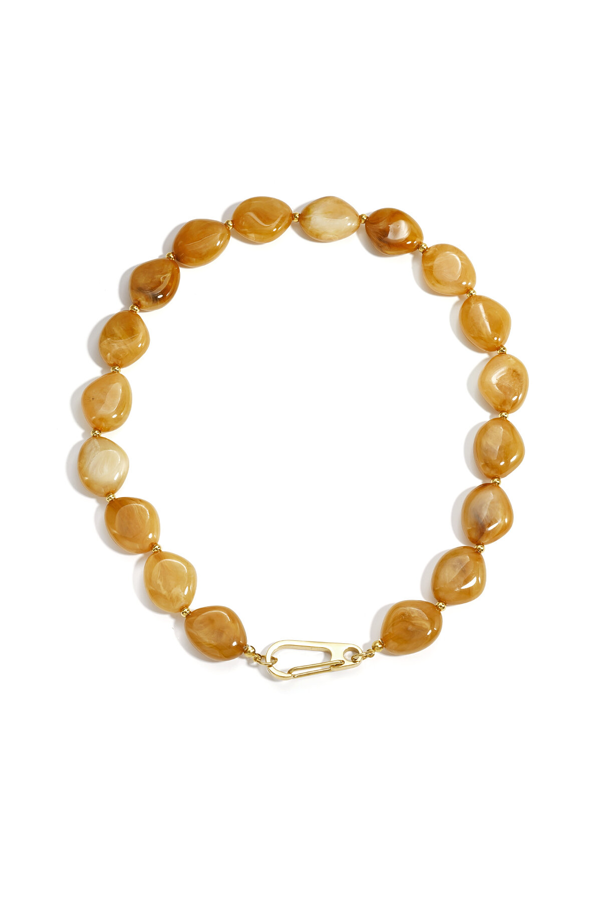 Bead necklace with front closure design h5Picture4