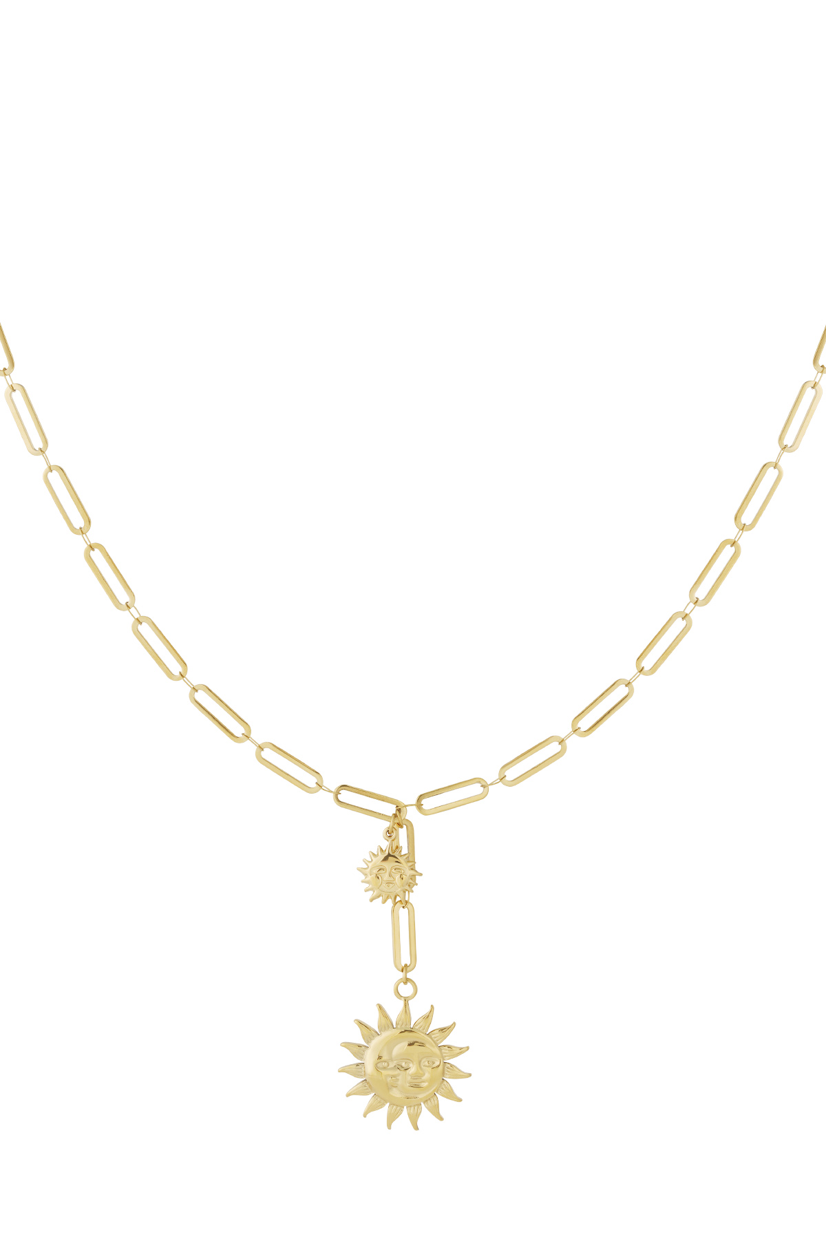 Double Sun Necklace 2