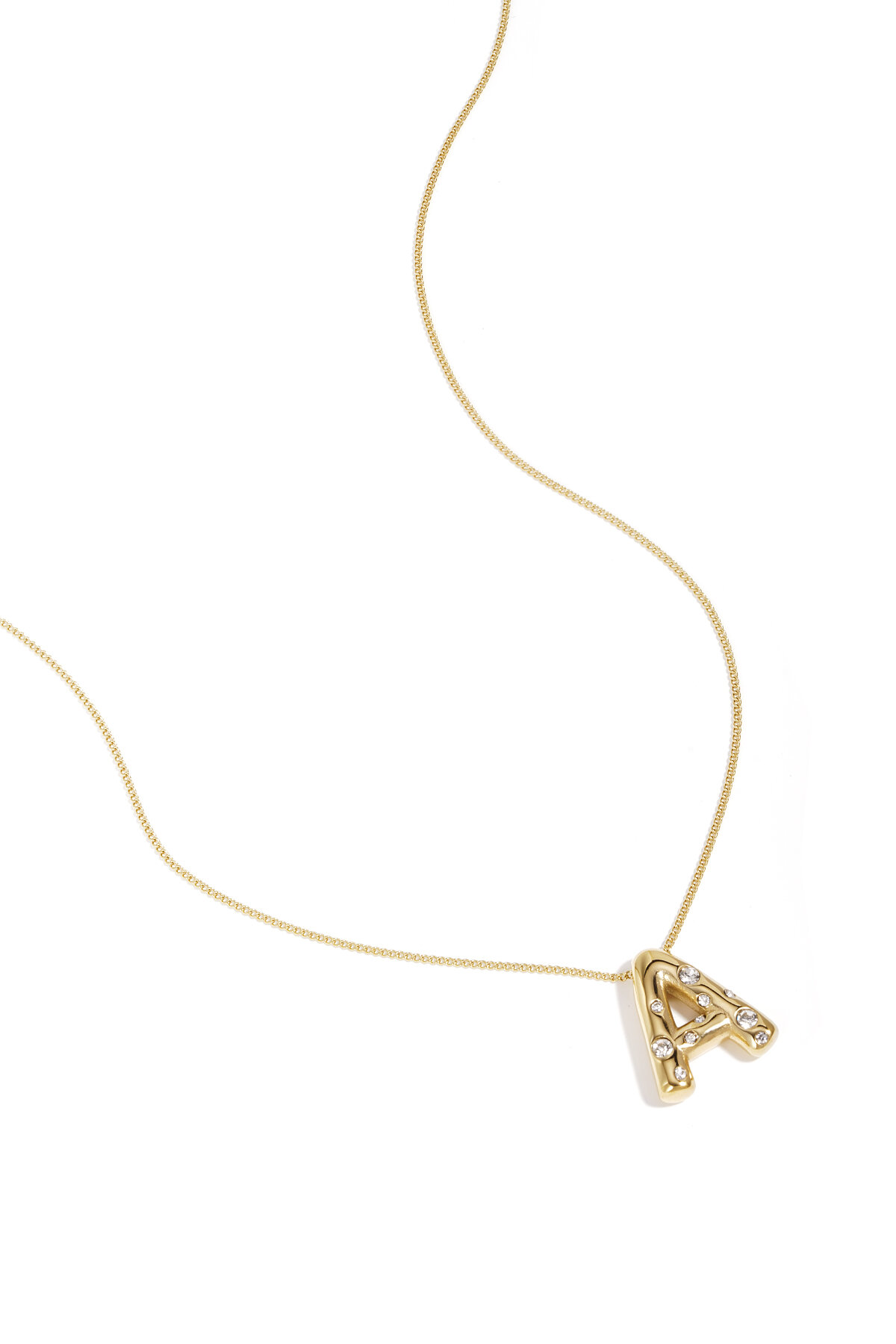 90 NOTES Letter Necklace Picture2