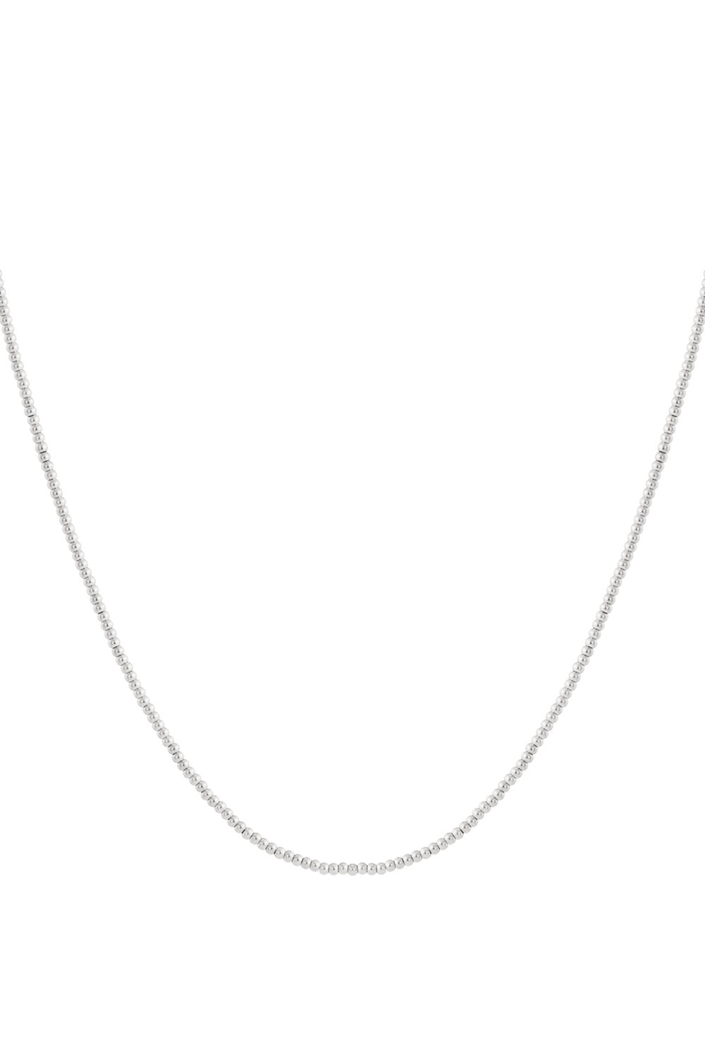 Solid bead necklace-2.5mm h5Picture3