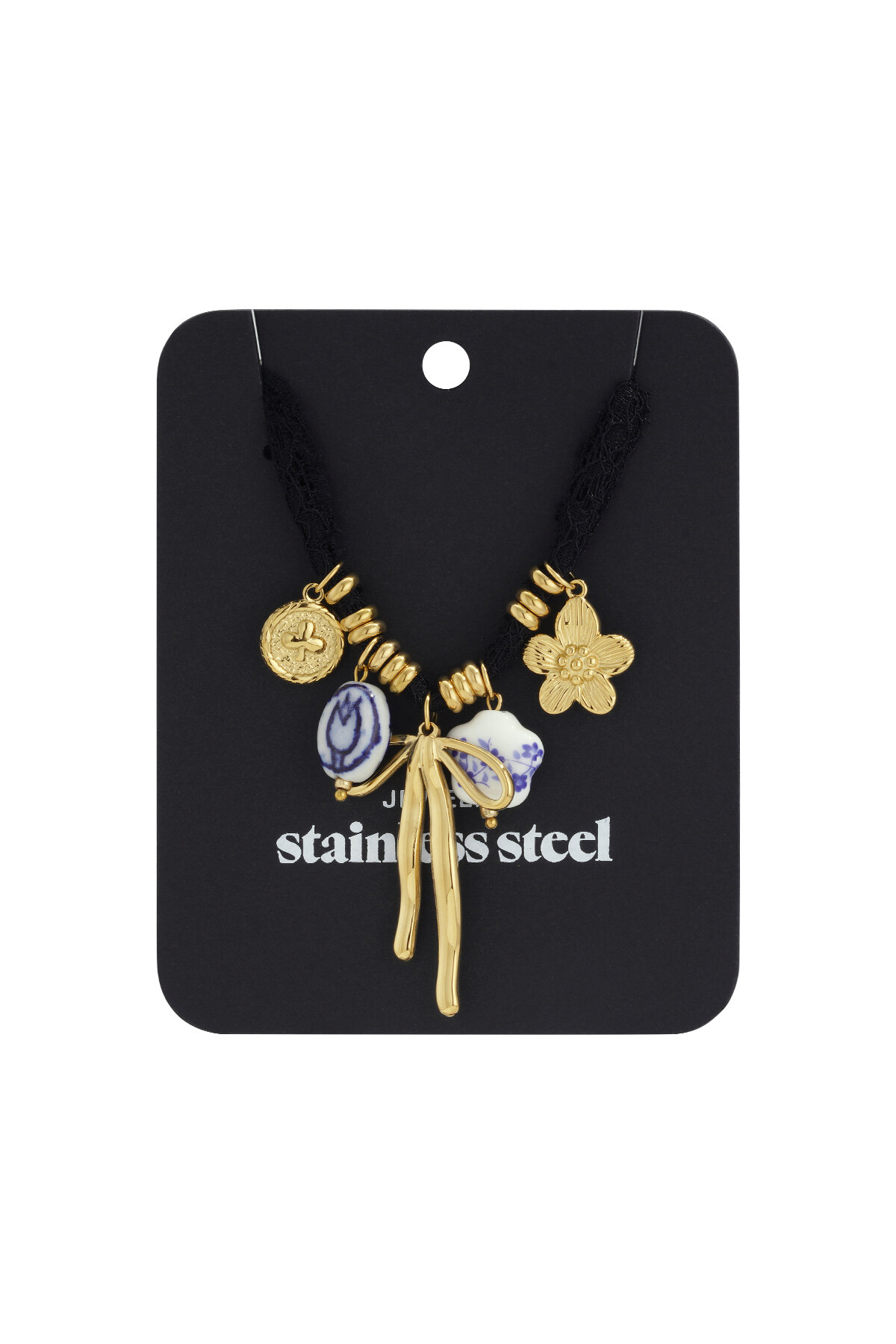 Polyester Long Necklaces Flower Casual Daily Romantic Series Women's jewelry Picture5