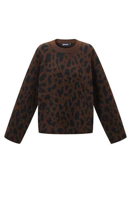 Leopard Warm Knit 2